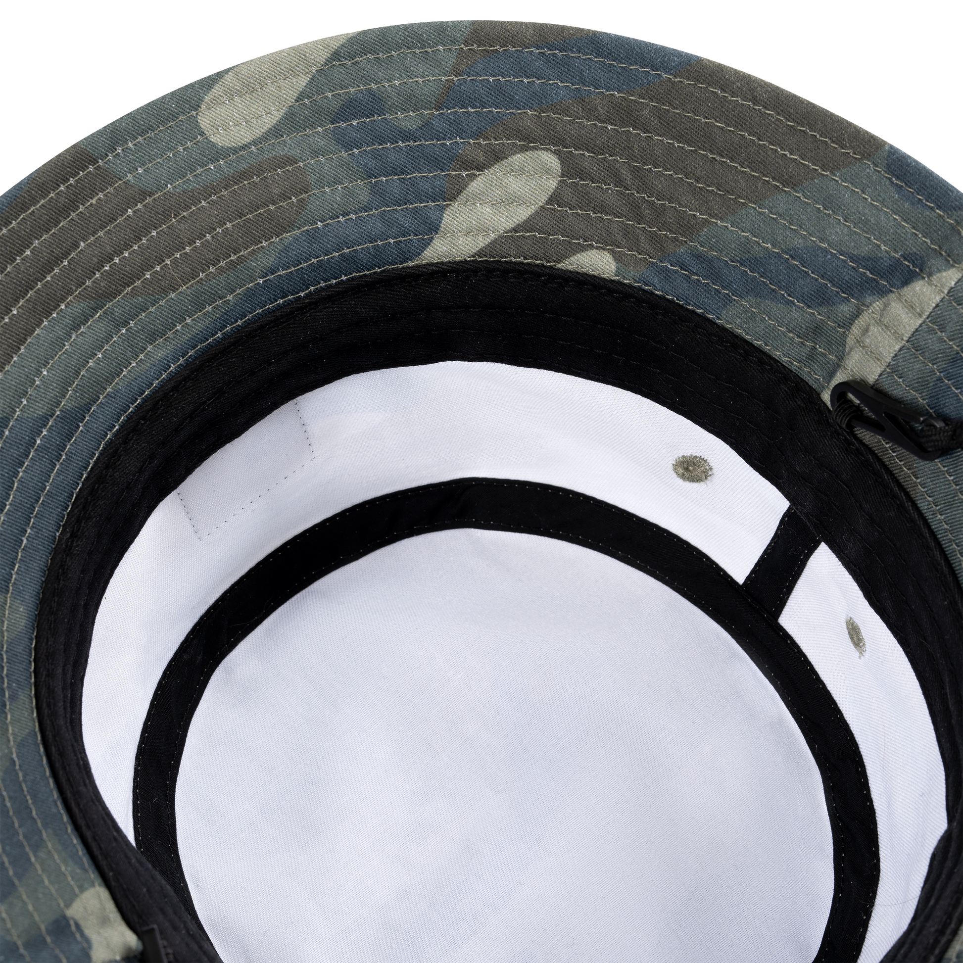 Conquest Camo Bucket Hat Detail
